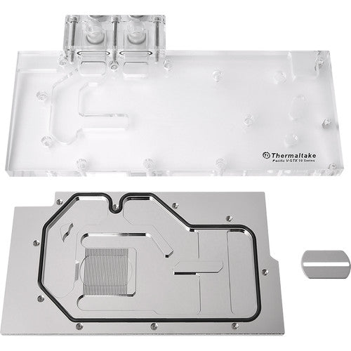 WATERCOOLING THERMALTAKE VGA WATERBLOCK V-GTX 10 SERIES TRANSPARENT CUIVRE+PMMA