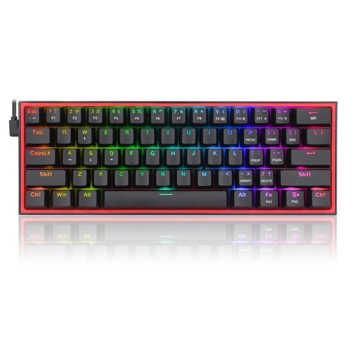 CLAVIER REDRAGON FIZZ K617 BLACK RGB