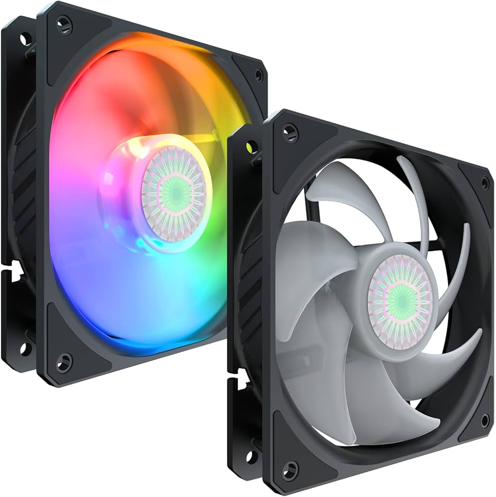 VENTILATEUR BOITIER COOLER MASTER SICKLEFLOW 120 ARGB 3 IN 1 BLACK