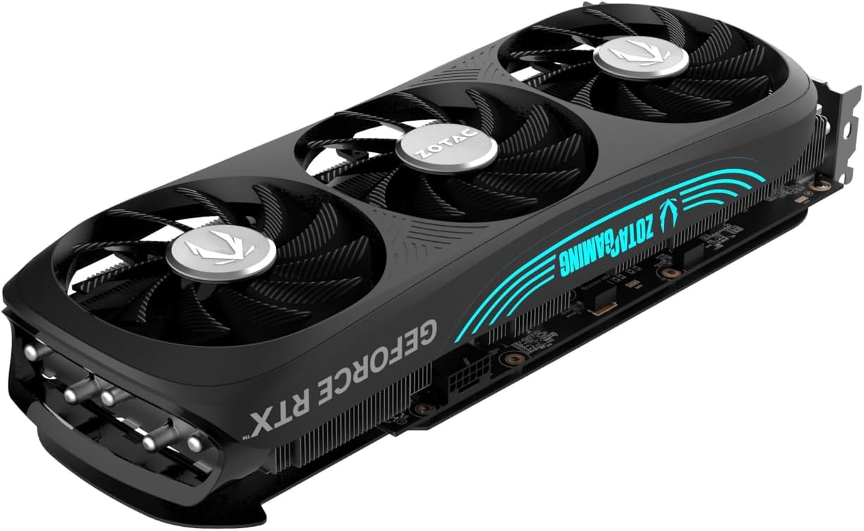 CARTE GRAPHIQUE ZOTAC RTX 4070 12GB SUPER TRINITY BLACK EDITION