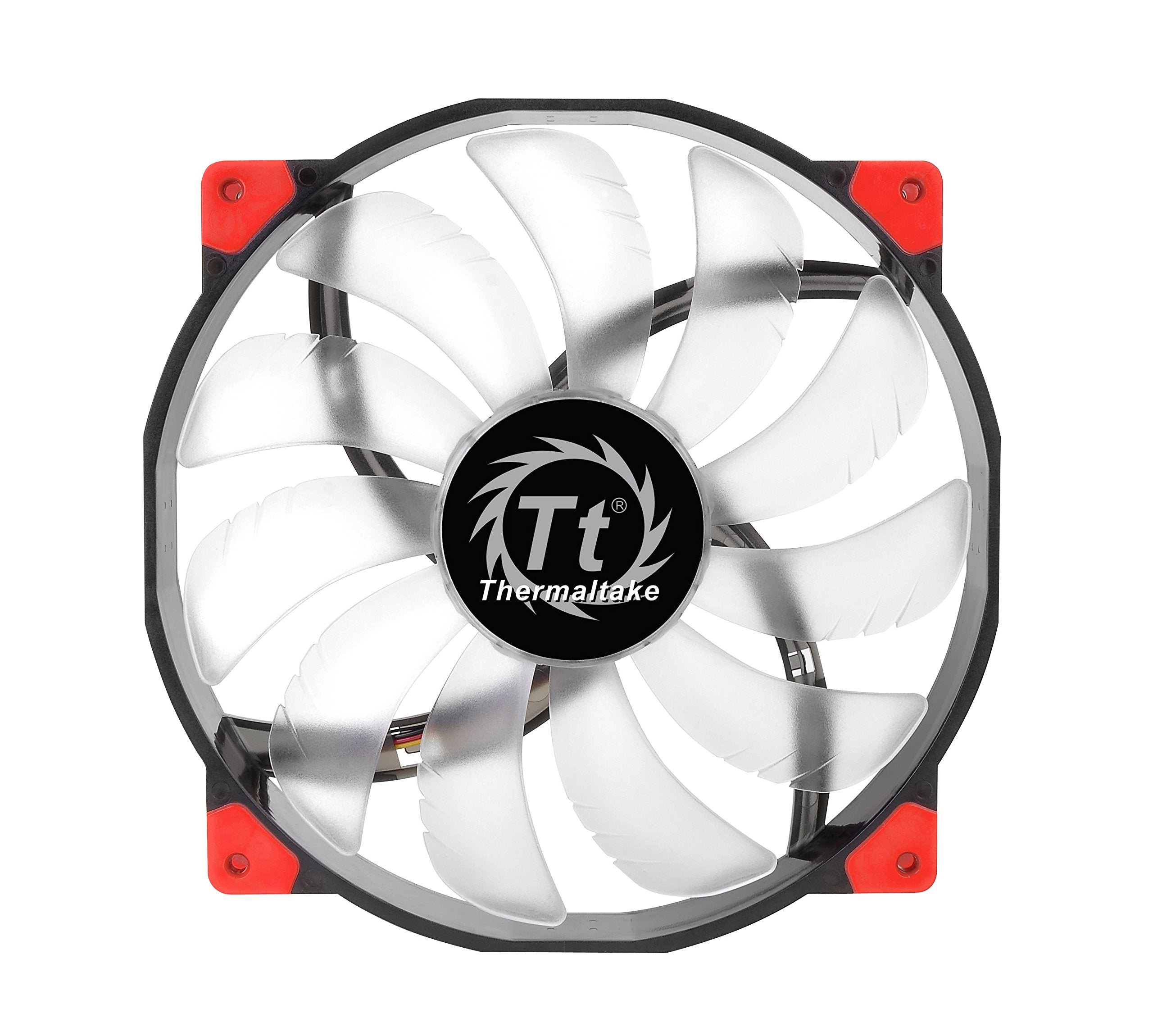 VENTILATEUR BOITIER THERMALTAKE LUNA20 200MM RED LED