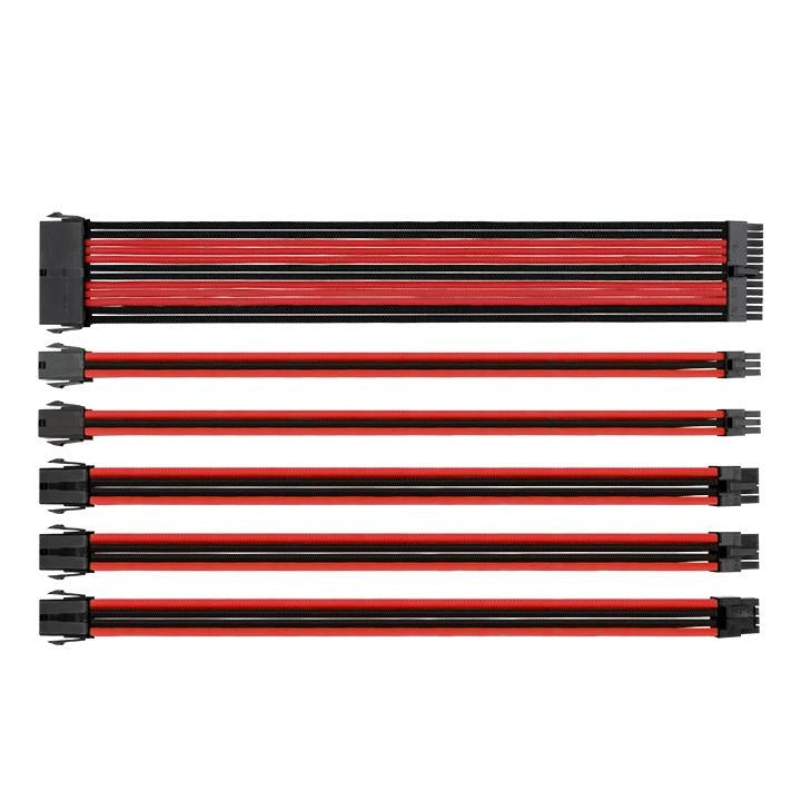 CABLE TTMOD THERMALTAKE BLACK/RED 300MM COMBO FULL PACK