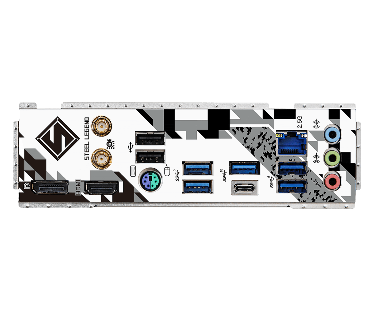 CARTE MERE ASROCK B760M STEEL LEGEND LGA1700 DDR5 WIFI6