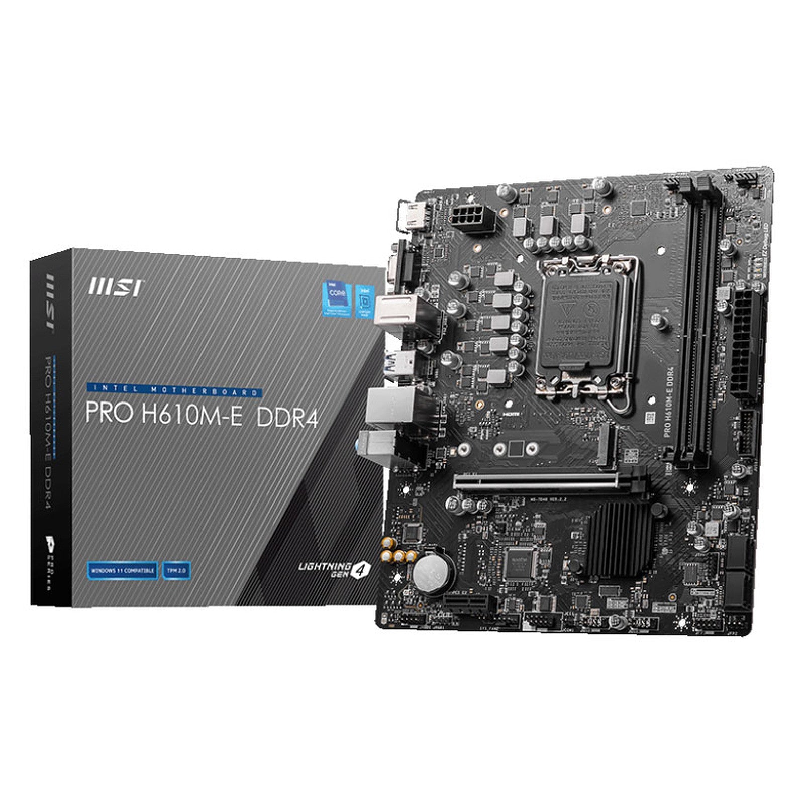 CARTE MERE MSI PRO H610 M-E  DDR4 LGA 1700