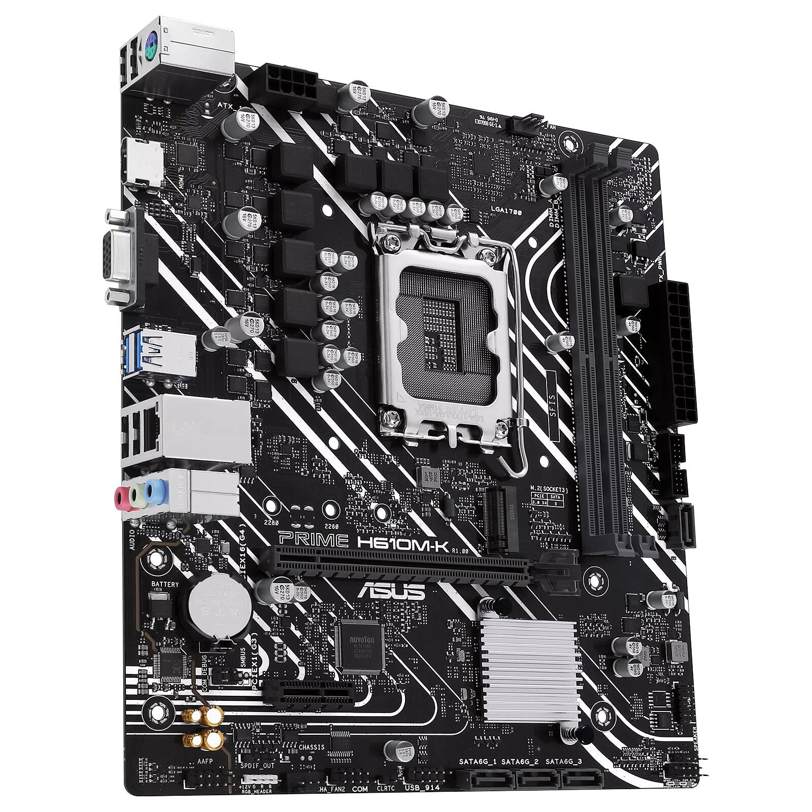 CARTE MERE ASUS PRIME H610 M-K DDR5 LGA 1700