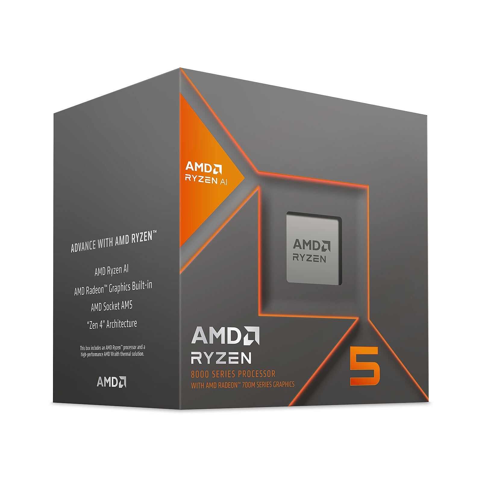 CPU AMD RYZEN 5 8600G 4.3GHZ/5.0GHZ 22M AM5 BOX