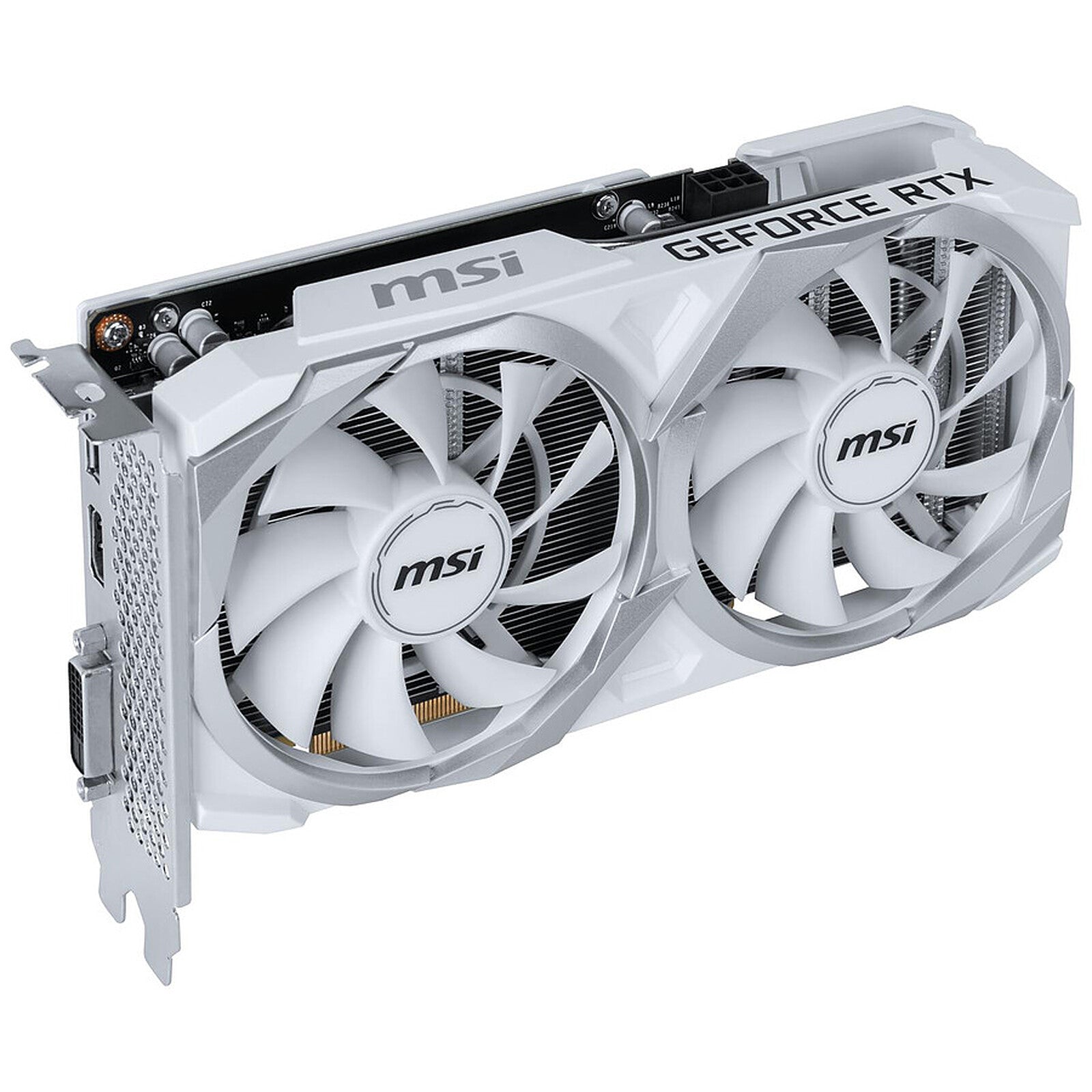 CARTE GRAPHIQUE MSI RTX 3050 VENTUS 2X 8G OC WHITE