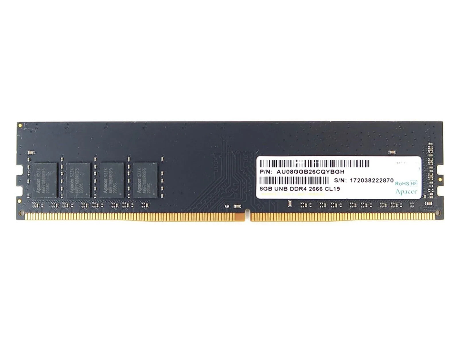 MEMOIRE APACER  8GB DDR4 PC2666MHZ