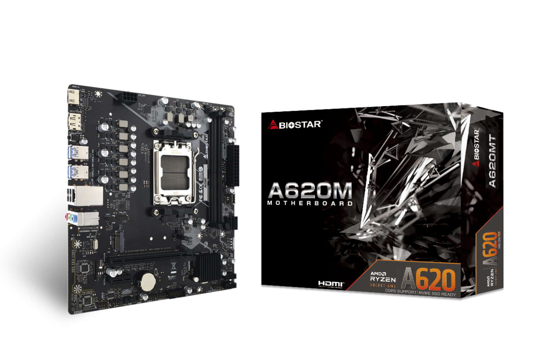 CARTE MERE BIOSTAR A620 MT AM5 DDR5