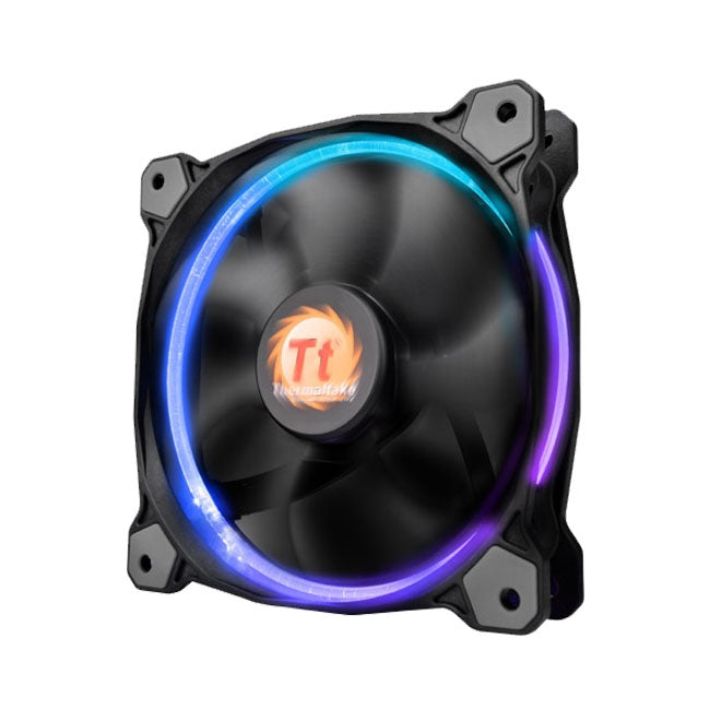 VENTILATEUR BOITIER THERMALTAKE RIING 140MM RGB 256 COLORS  LED / SWITCH